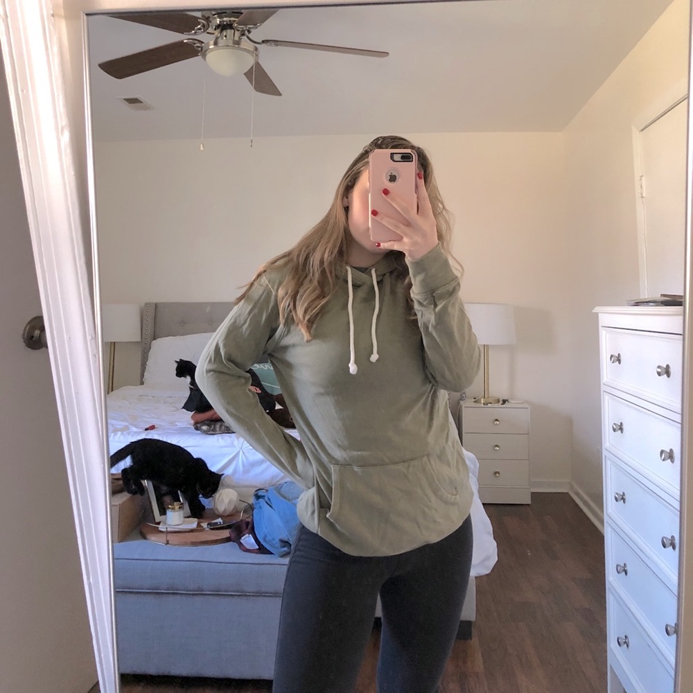 Green Hoodie
